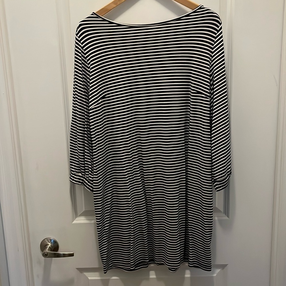 Black and white dress from the Gap